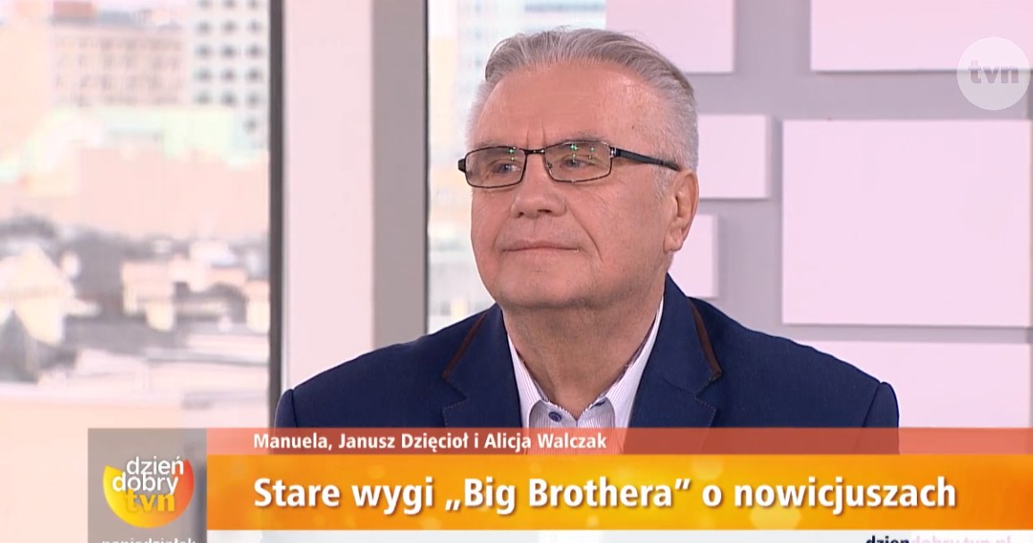 Janusz Dzięcioł jakiś czas temu gościł w "Dzień Dobry TVN" /TVN