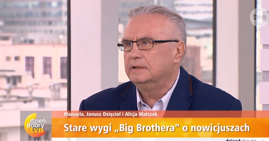 Janusz Dzięcioł jeszcze w tym roku był gościem "Dzień Dobry TVN" /TVN