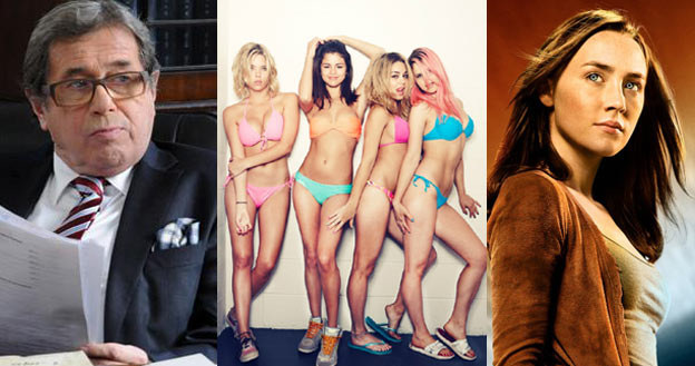 Janusz Gajos, dziewczyny ze "Spring Breakers" oraz Saoirse Ronan - to gwiazdy tygodnia w kinach /materiały dystrybutora