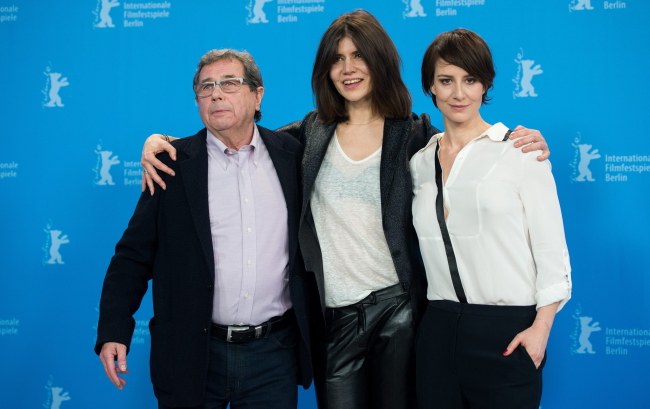 Janusz Gajos, Małgorzata Szumowska i Maja Ostaszewska /PAP/EPA/LUKAS SCHULZE /PAP/EPA