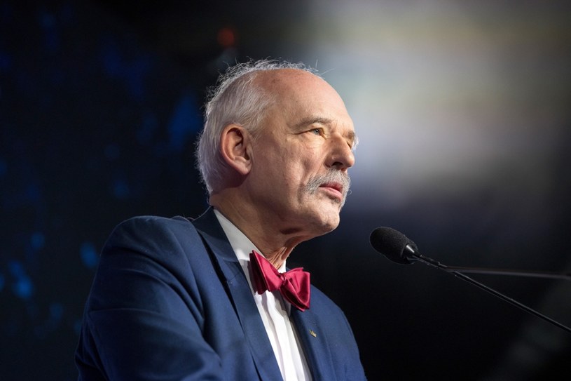 Janusz Korwin-Mikke na zjeździe elektorów Konfederacji /Michał Woźniak /East News