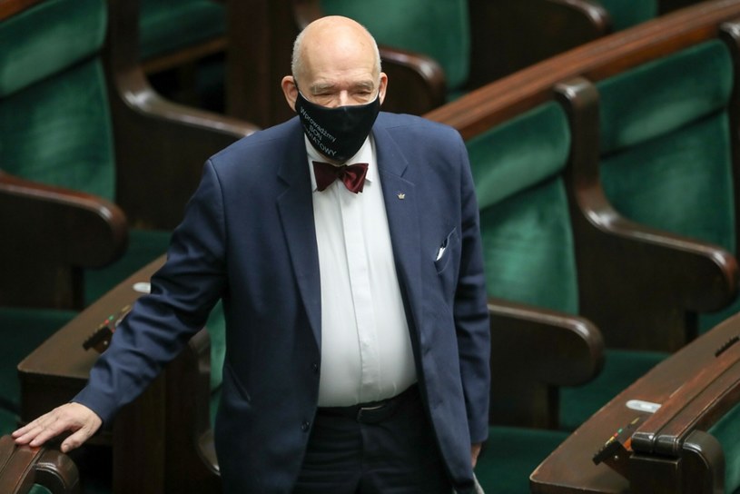 Janusz Korwin Mikke Przyjechal Do Sklepu W Samej Bieliznie Zona Mnie Podwiozla Wydarzenia W Interia Pl