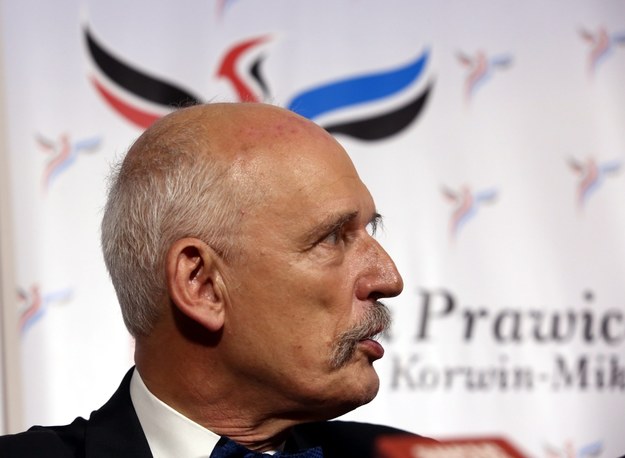 Janusz Korwin-Mikke /Tomasz Gzell /PAP