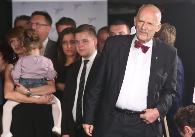 Janusz Korwin-Mikke /PAP/Rafał Guz /PAP