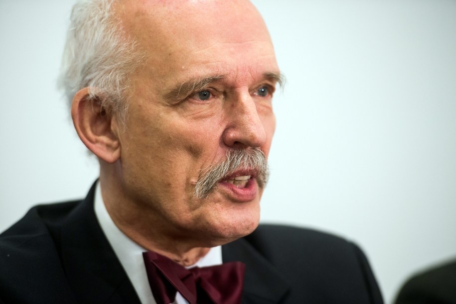 Janusz Korwin-Mikke /PAP/Grzegorz Michałowski /PAP