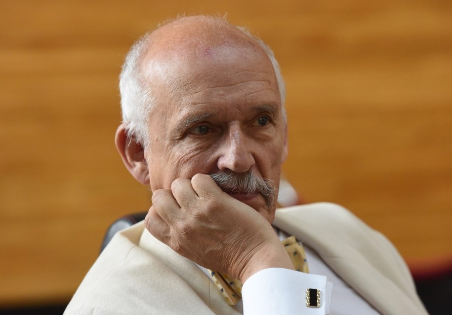 Janusz Korwin-Mikke /Patrick Seeger  /PAP/EPA