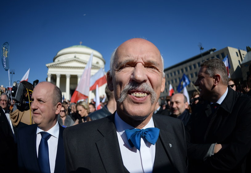 Janusz Korwin-Mikke /Jacek Turczyk /PAP