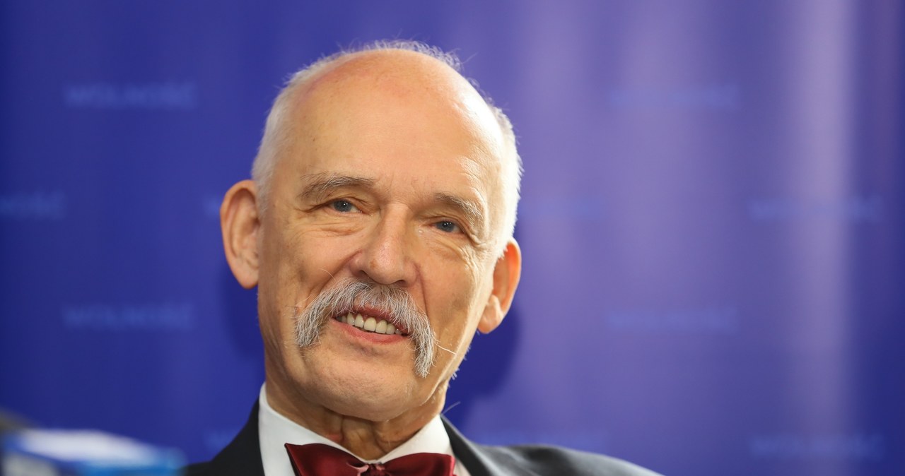 Janusz Korwin-Mikke /ROBERT STACHNIK/REPORTER /East News