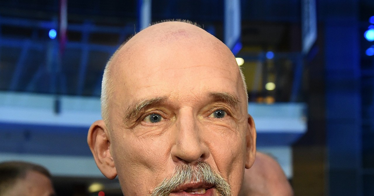 Janusz Korwin-Mikke /AFP PHOTO / JANEK SKARZYNSKI /AFP