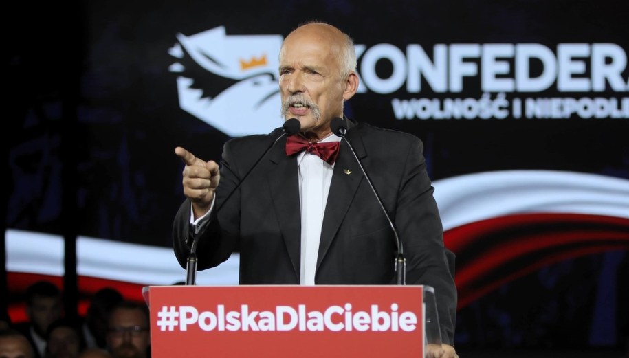 Janusz Korwin-Mikke /Leszek Szymański /PAP
