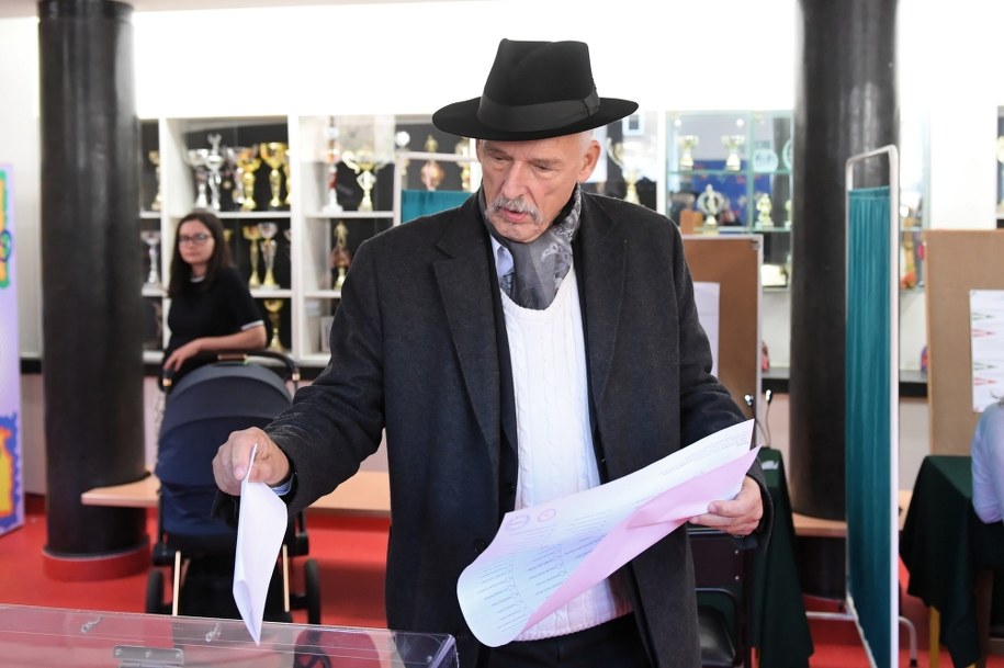 Janusz Korwin-Mikke / 	Radek Pietruszka   /PAP