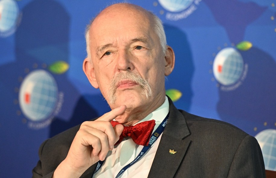 Janusz Korwin-Mikke /Radek  Pietruszka /PAP