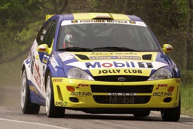 Janusz Kulig w Rajdzie Bułgarii startował Focusem WRC w specyfikacji '99 /INTERIA.PL