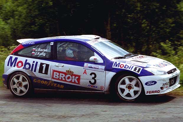 Janusz Kulig wystartuje Fordem Focusem WRC /INTERIA.PL