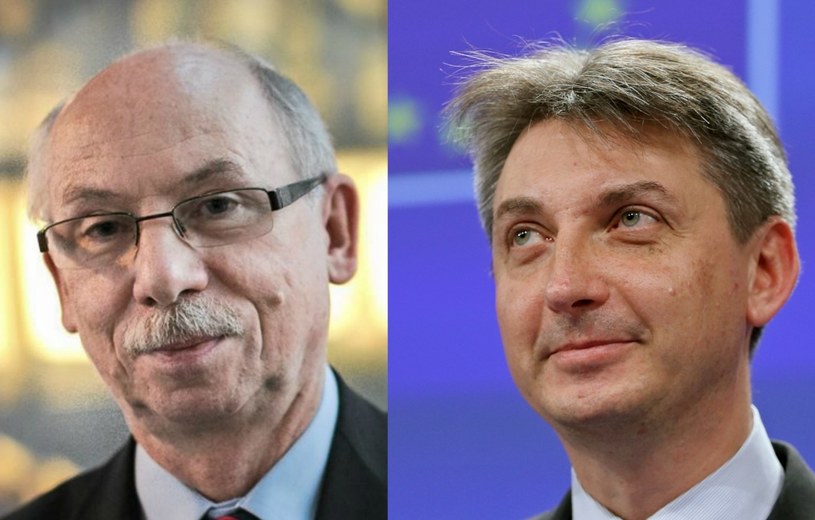 Janusz Lewandowski i Jacek Dominik /Fot. Dominik Werner, REUTERS/Francois Lenoir /
