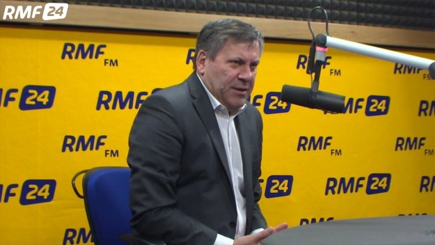 Janusz Piechociński podczas rozmowy z Konradem Piaseckim /RMF