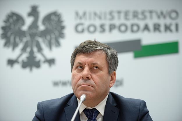 Janusz Piechociński, wicepremier i minister gospodarki, podczas konferencji prasowej w Warszawie /PAP