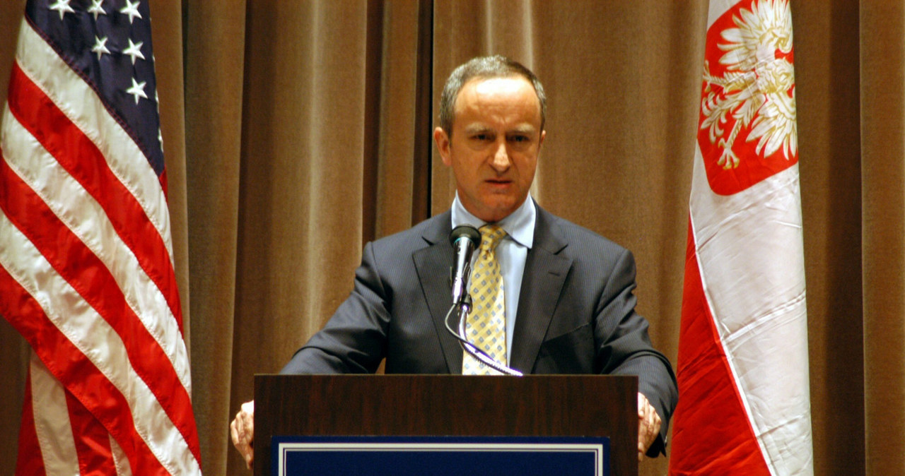 Janusz Reiter wizytujący Chicago w 2006 roku jako ówczesny ambasador RP /Piotr Batorowicz /Reporter