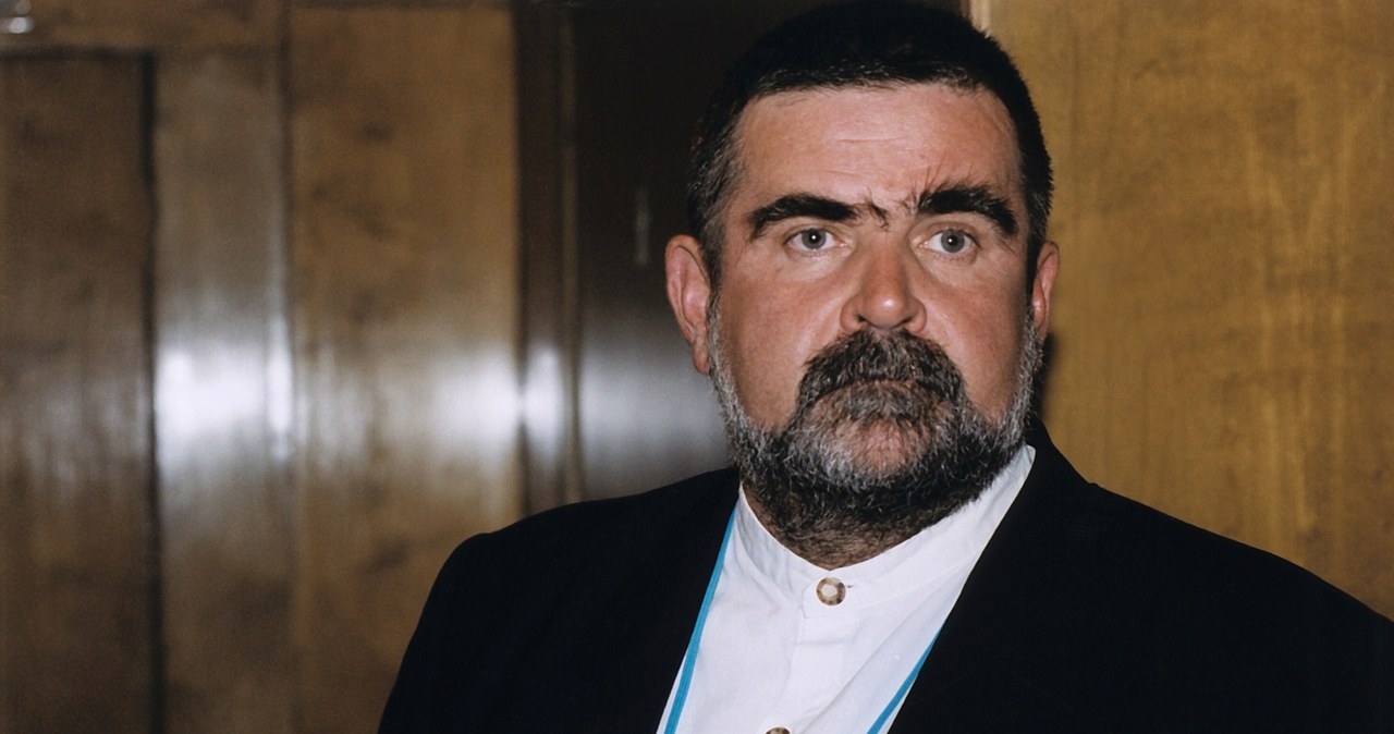 Janusz Rewiński w 2001 r. /Prończyk /AKPA