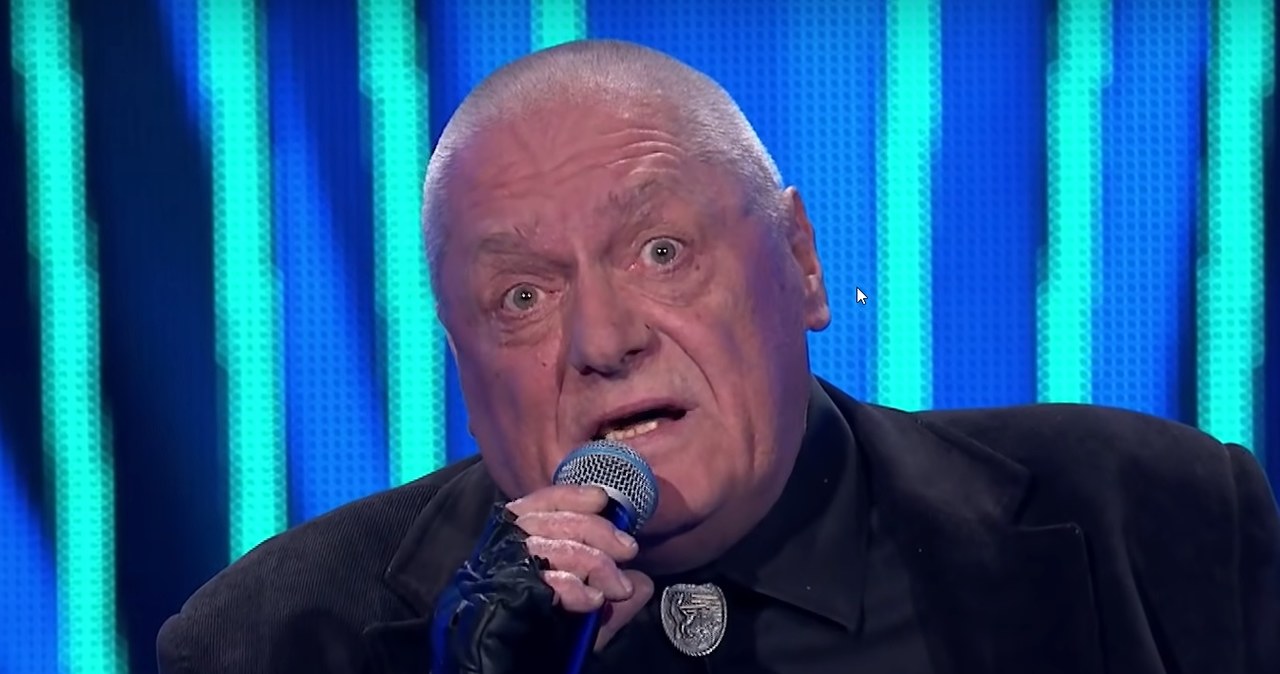 Janusz Sztyber w "The Voice Senior", fot. screen z YouTube /