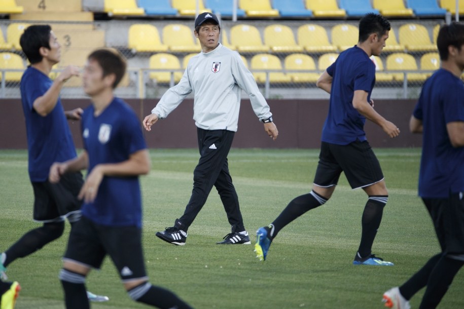 Japończycy podczas treningu /SHAWN THEW    /PAP/EPA