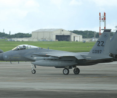Japonia: Amerykański myśliwiec F-15 rozbił się w pobliżu Okinawy