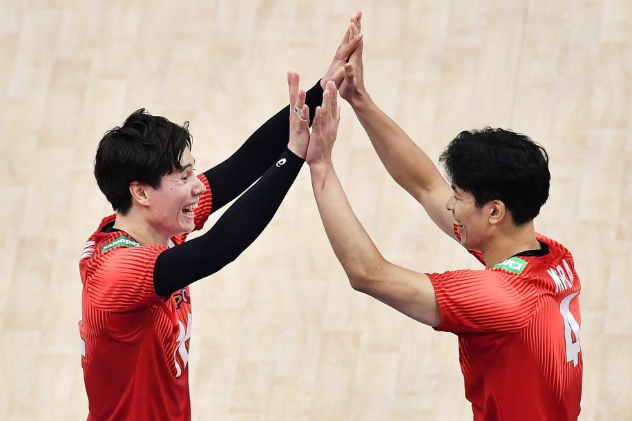 Japonia na trzecim miejscu siatkarskiej Ligi Narodów / 	Adam Warżawa    /PAP