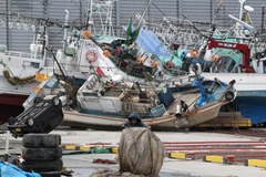 Japonia: Sprzątanie zdewastowanego portu