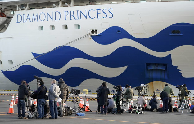Japonia: Sześć nowych zakażeń koronawirusem na wycieczkowcu Diamond Princess /FRANCK ROBICHON /PAP/EPA