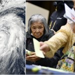 Japonia zagłosowała i czeka na tajfun. Dziesiątki tysięcy ludzi wezwanych do ewakuacji