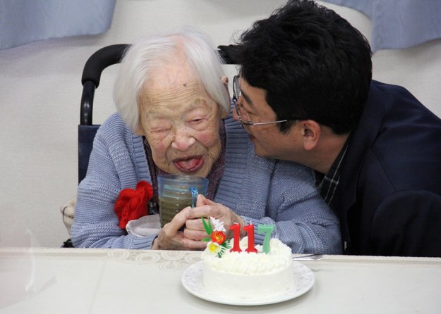 Japonka świętuje 117. urodziny /KURENAI NURSING HOME /PAP/EPA