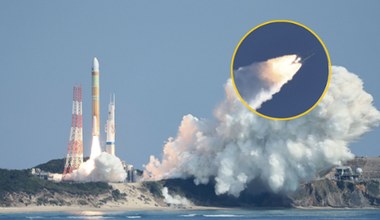 Japońska rakieta H3 zawiodła. Zamiast lotu w kosmos - efektowna eksplozja