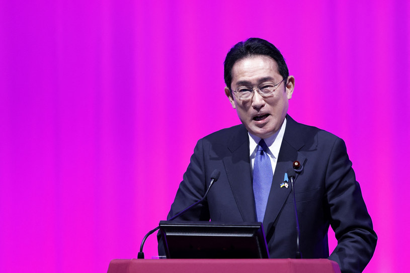 Japoński premier Fumio Kishida /AFP