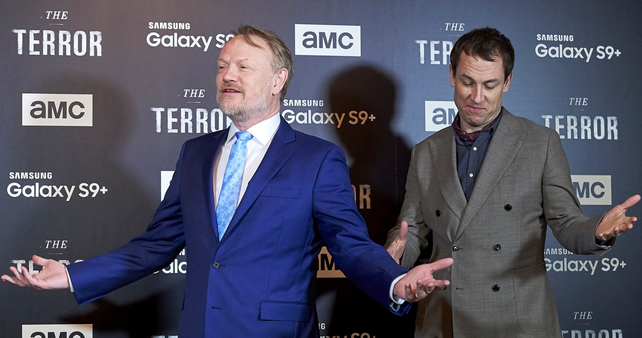 Jared Harris, Tobias Menzies na premierze serialu "Terror" /Carlos Alvarez /Getty Images