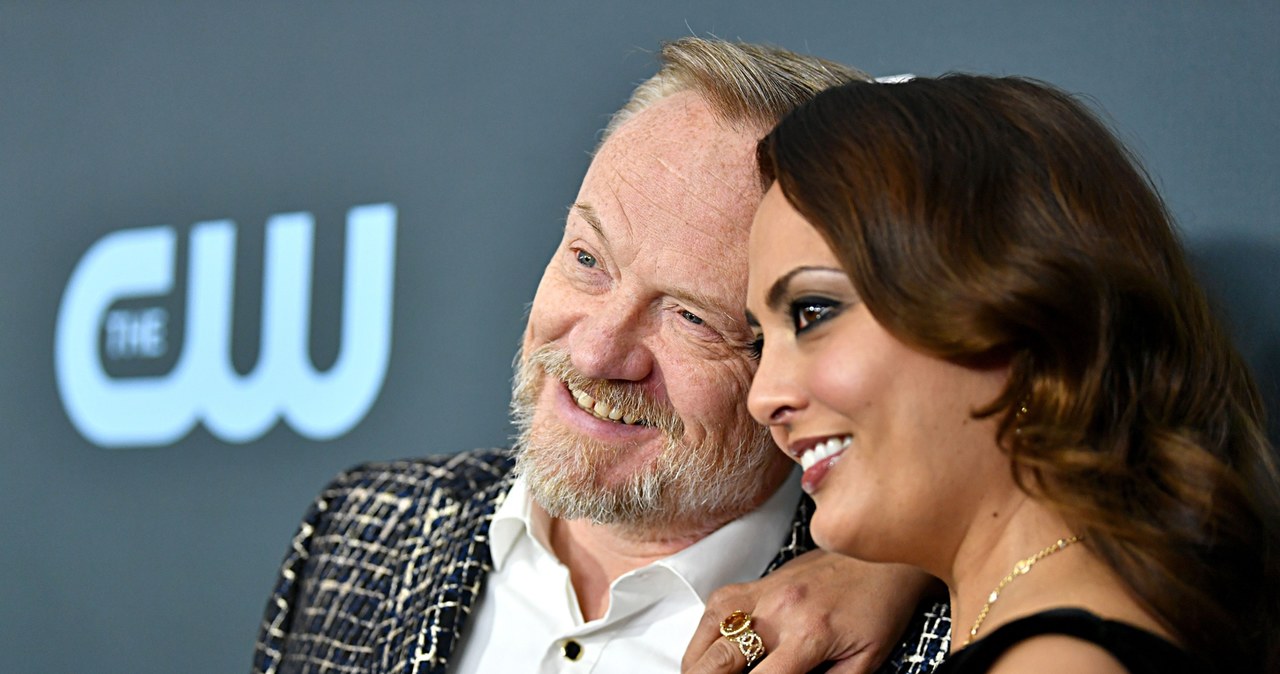 Jared Harris z żoną /Emma McIntyre /Getty Images