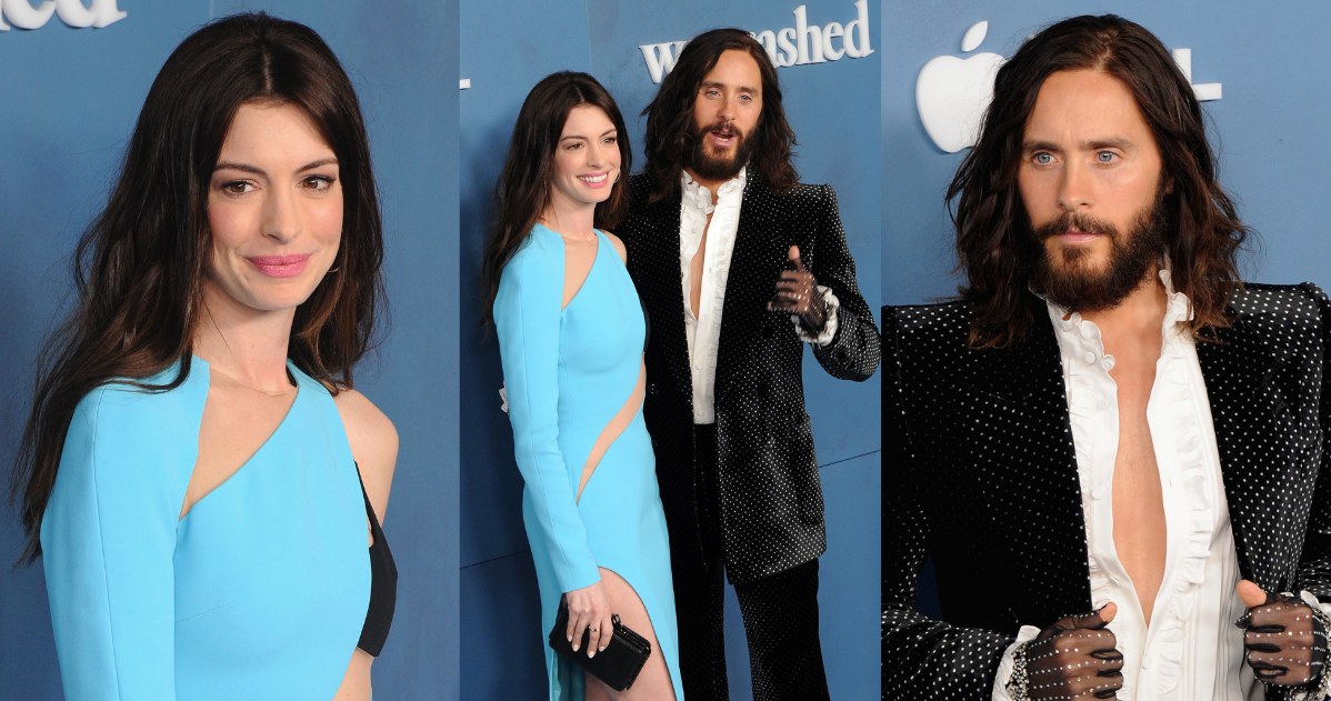 Jared Leto i Anne Hathaway na premierze serialu /Getty Images