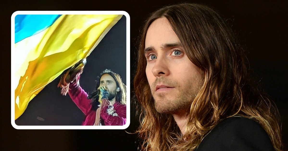 Jared Leto na IG wspiera Ukrainę @jaredleto /Tullio M. Puglia /Getty Images