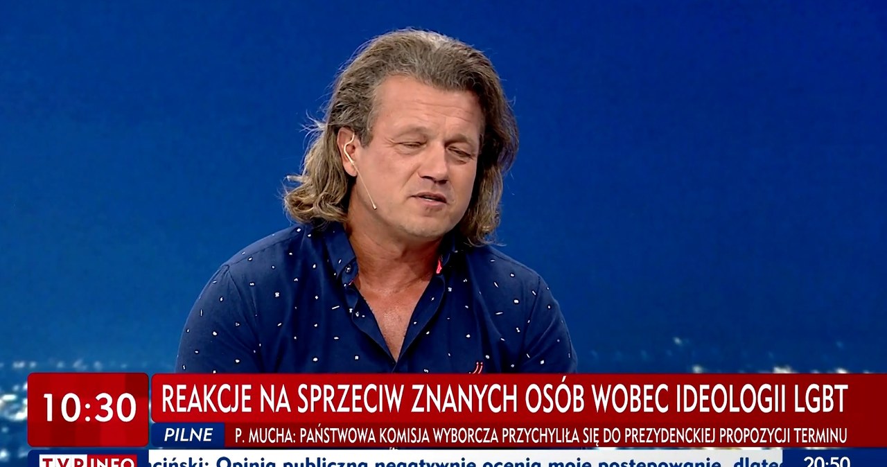 Jarek Jakimowicz w TVP /