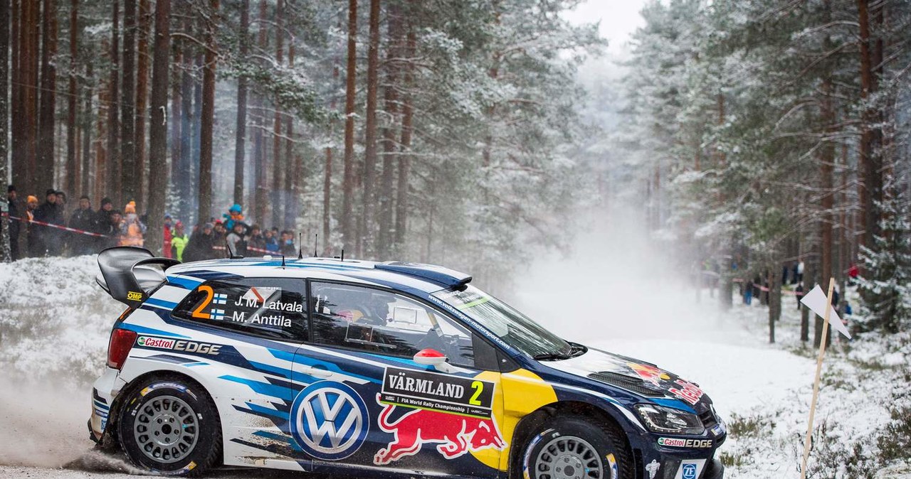 Jari-Matti Latvala podczas zeszłorocznego Rajdu Finlandii /AFP