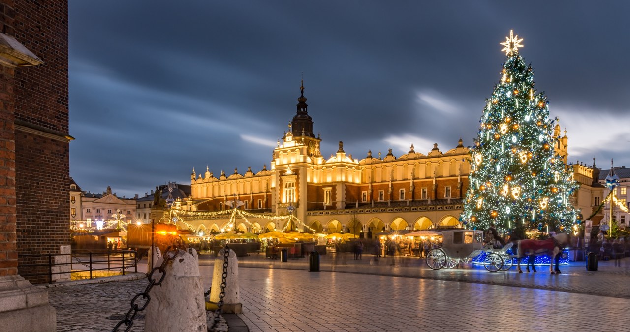 Jarmark bożonarodzeniowy, Kraków, Rynek Główny /123RF/PICSEL