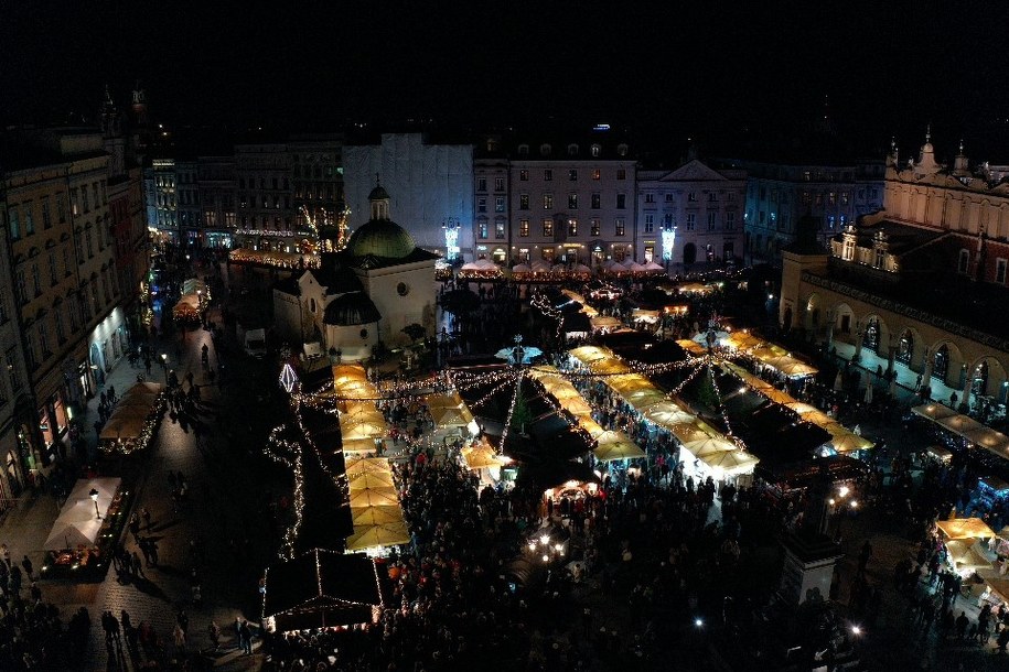 Jarmark bożonarodzeniowy, Kraków /Jacek Skóra /RMF FM