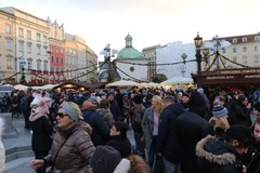 Jarmark bożonarodzeniowy na krakowskim rynku