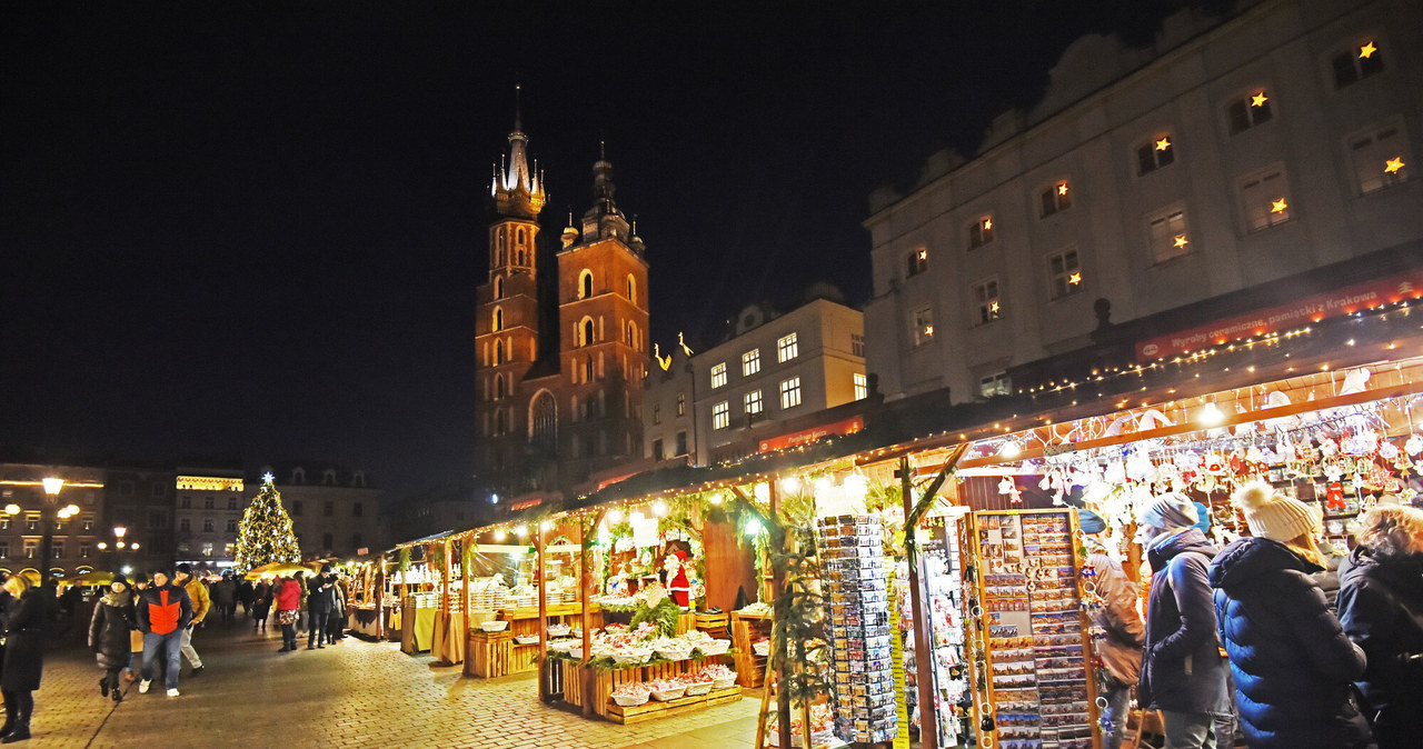 Jarmark świąteczny w Krakowie rozpocznie się 25 listopada. /123RF/PICSEL
