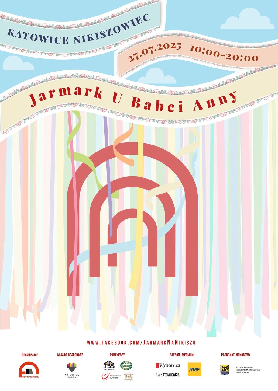 Jarmark u Babci Anny to letnia edycja najbardziej rozpoznawalnego wydarzenia organizowanego w Nikiszowcu /Materiały prasowe