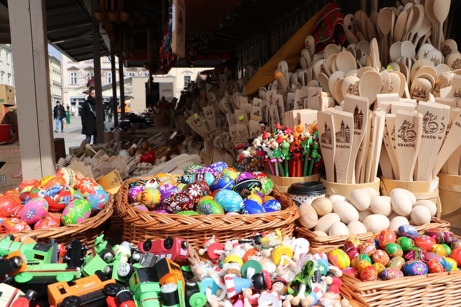 Jarmark Wielkanocny wraca na Rynek Główny /Jacek Skóra /RMF FM