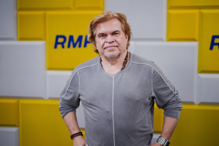 Jarosław Boberek w studio Radia RMF24 /Bartosz Dusza /RMF FM