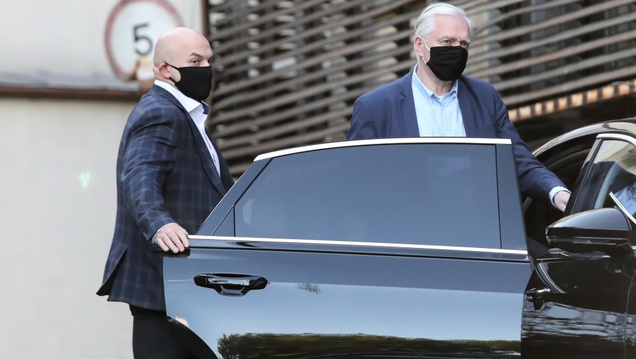 Jarosław Gowin podczas spotkania kierownictwa PiS na Nowogrodzkiej /Leszek Szymański /PAP