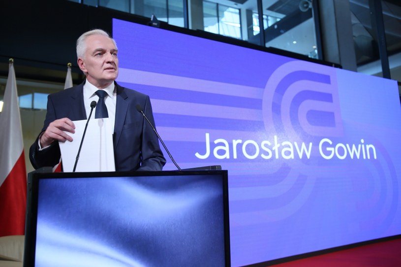 Jarosław Gowin /Leszek Szymański /PAP
