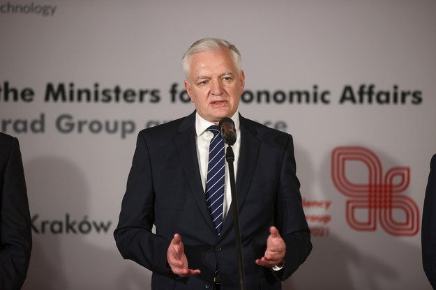 Jarosław Gowin /	Łukasz Gągulski /PAP