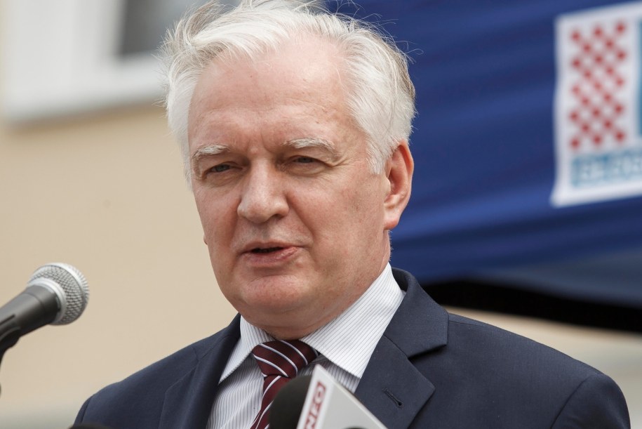 Jarosław Gowin /Aleksander Koźmiński /PAP